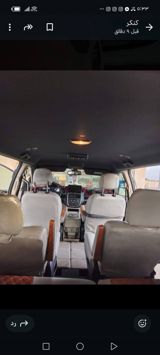 💠للبيع دوج كرفان موديل. 2019كلين بدون صبغ
💠رقم بصره تحويل موباشر

💠محرك وكير شرط

💠صدر أمامي خلفي شرط

💠تبريد 3 قطع ثلج

💠كشنات سياحي بلع

💠تحكمات ستيرن

💠نظام تقليل صرفيات البنزين

💠الأبواب والصندوق كهربائي

💠 6 جامات كهربائي

💠محولة كهرباء 110

💠طخم اطارات جديد

💠سيارة ماشية 100 قابل للزيادة

💠كشنات امامي مع الستيرن هيتر

💠تشغيل عن بعد

💠كشن السايق والنفر كهربائي

💠كاميرا مع شاشة

💠هيتر بل مرايا

💠تشغيل عن بعد

💠سيارة دوج GT وبكامل مواصفاتها الخيالية

💠تحكمات ستيرن مع شاشة عطلات

💠فرس ارضي 

💠السيارة جديدة حيل حلوة احلى من الصور استخدام شخصي مال بيت

💠شرط التحويل

💠السعر 195 بيها مجال بسيط

📍مكان السيارة النجف الاشرف
***********آسيا
