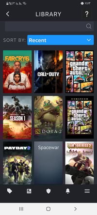 حساب ستيم للبيع بيه gta 5 وfarcry 6 وبيه 15 دولار البيع السعر 25 الف و...