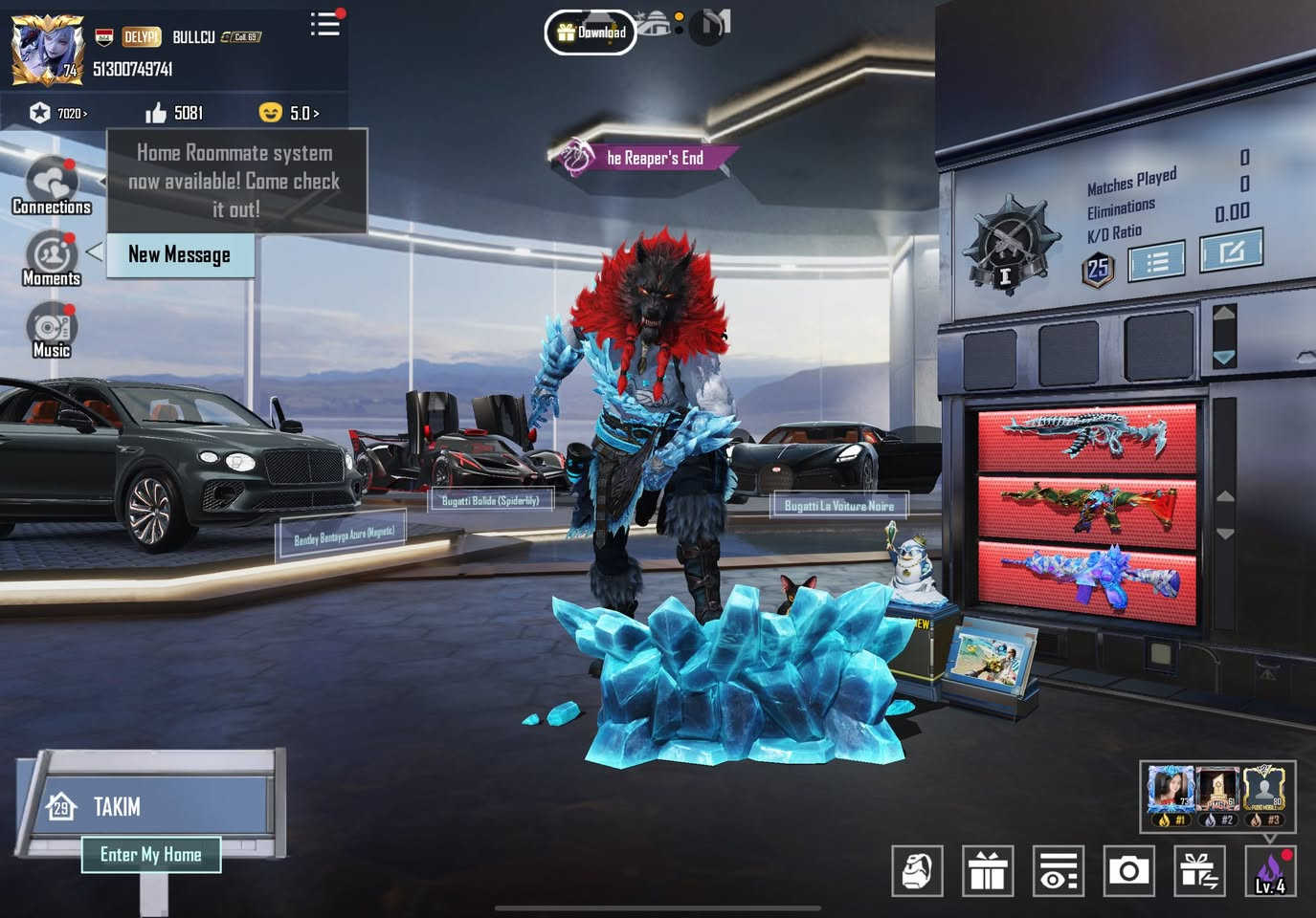 السلام عليكم الحساب للبيع  و الحساب مليان مثيكات 
مكاني برلين المانيه السعر 800€ قابل للنقاش


**إذا كنت صاحب هذا الإعلان وتريد حذفه لأي سبب، رجاءا أرسل رسالة إلى الدعم الفني**