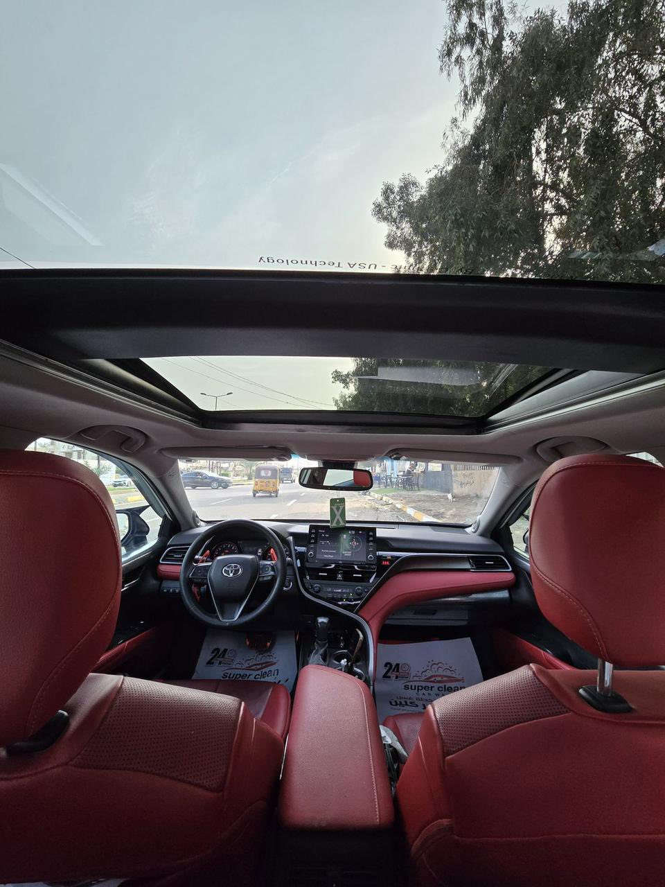 سلام عليكم كامري 2022 بانوراما فئه XSE V6 سته سلندر رادارات من كل جوانب خلفي امامي يمنه ويسره سياره رياضيه امريكي مبدل بنيد سياره مفوله من كلشي جاهزه ويل كب تخم تاير رقم اربيل جديد تتحول بسمك شوكت متريد تحكمات ستيرن كشن كهربائي شحن لاسلكي تدعم كاربلاي سياره مكفوله من كير مكينه وبدون صبغ سعر 260 دفترين وستين او مراوس وي كامري 2025 4سلندر كون مكان سياره بغداذ الرقم الاستفسار (***********
