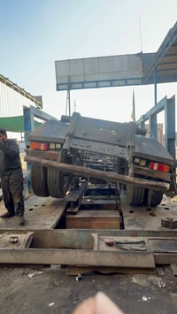 جهاز تعديل الشواصي كافه أنواع التريلات والنسافات والسلايتات  عنوان بغد...