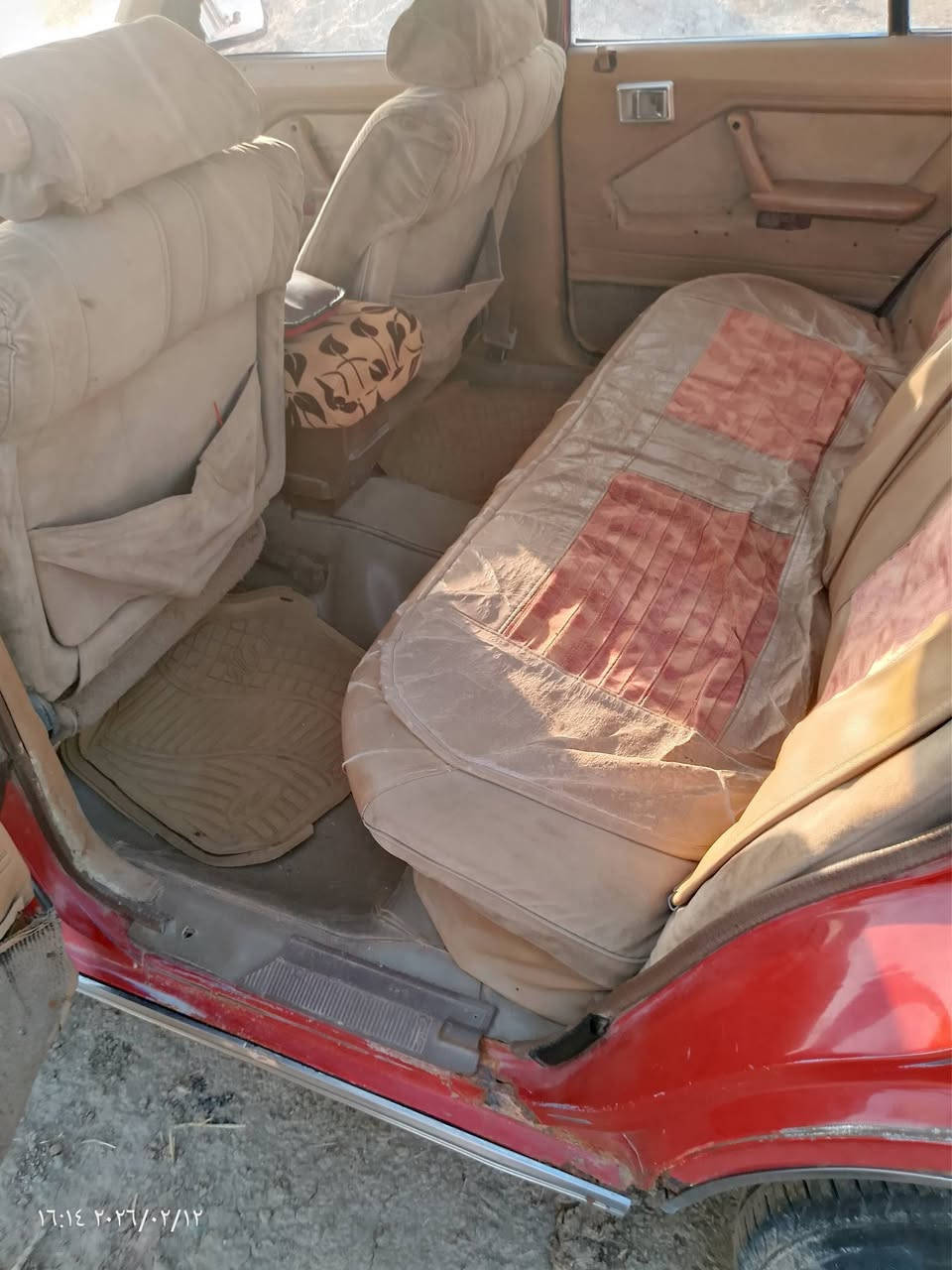 سلام عليكم سوبر٨٥ رقم صدامي محرك ونجي ٦كير نمره تاخر تبريد عوزه غاز سنترلوك دواخل نظيفه تخم تاير حداديه٨٠بل١٠٠  مكان سياره الشطرة ***********
