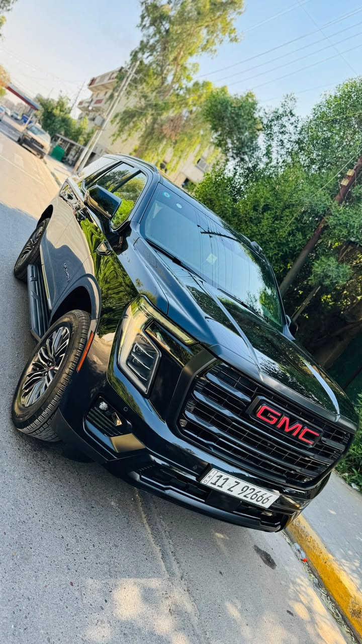 سلام عليكم
جمسي يوكن الفيشن 2025 ضمان شركة المنصور 

ا GMC Yukon ELEVATION 2025 

مكفوله كفاله عامه خليجي وكالة المنصور  مغلفة ppf بالكامل
ماشيه 15 الف كيلو  موديل 2025حجم المحرك 5.3 V8 مفتاح التشغيل بصمة  تشغيل عن بعد دفع ثنائي RWDحساسات أمامية حساسات خلفية لايت زينون + LED دخول بصمة ذكي  حجم الاطار R20 اشارة في المرايا الجانبية وكهرباء ا ABS 
دشبول شاشة ديجيتال شاشة Apple Car play سماعات سستم صوت شركه BOSE كاميرا دوارة عدد 4 لانارة الداخلية LED  مثبت السرعة Cruise المودات والاوامر الصوتية 
Bluetooth / T YPCE مخرج منفذ الطاقة السياره بعدها بحاله الزيرو كشنات كهرباء وخزن ذاكرة رادار امامي وجانبي تدفئة كشنات شاحن لاسلكي ثلاجة باقي المواصفات معروفة 

مكان السياره بغداد السعر 645 ورقة وبيهة مجال السونار مرفق 
للاستفسار 
***********
***********
