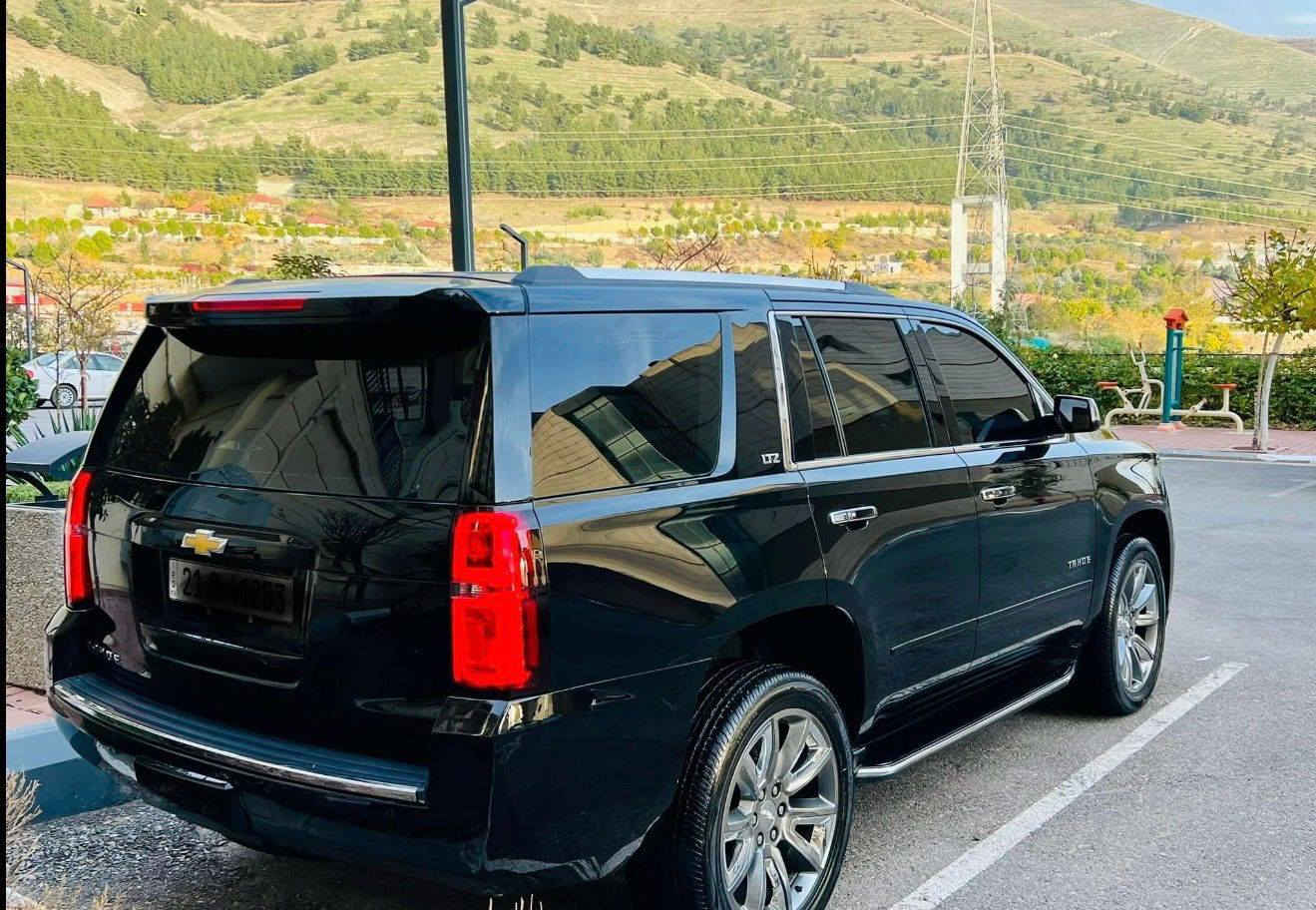 السلام عليكم شفرليت تاهو 2017 خليجي
فول موصفات واحد ع واحد وكاله المنصور 
رقم اربيل الجديد 
كفاله عامه ضربه وصبغ وتبديل حتى الدعاميات 
مكينه 5300 كفاله ما مفتوحه بلاد 
العنوان البصره 
السعر  380 مجال 
رقم الموبايل ***********
