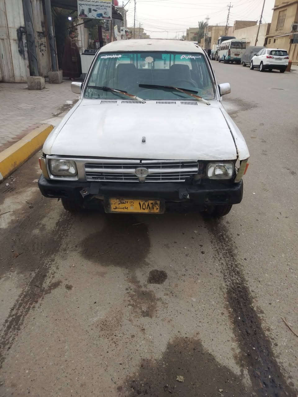 سلام عليكم بيكم للبيع سياره خير من الله موديل ٩٠ رقم بابل *********** مكاني كربلاء اسعر ١٦ اوبيه مجال
