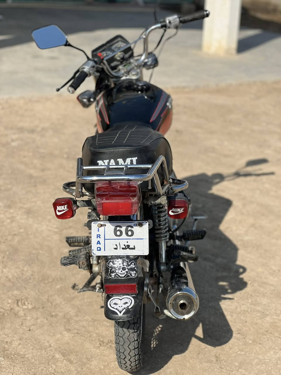 دراجة تايكر للبيع  اوراق  اصولي كهربائيات شغالة سعر 500وبيه مجال الشراي مكان واسط العزيزيه تواصل ‭٠٧٨٢ ٩٦٣ ٢٥٨٧‬
