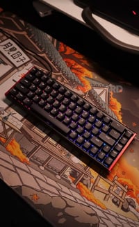 كيبورد مغناطيسي • المنيوم • اسود