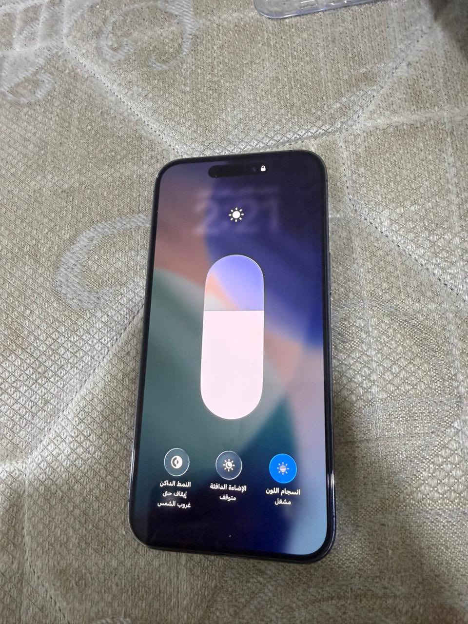 السلام عليكم
ايفون 14 برو ماكس ايسم شريحه الكترونيه اللون بنفسجي امريكي نظيف 100‎%‎  كارتونه وكيبل وياه
ذاكره 1تيره يعني 1000 گيگه بطاريه 91
السعر 875 الف بغداد الدوره  هاتف ***********
