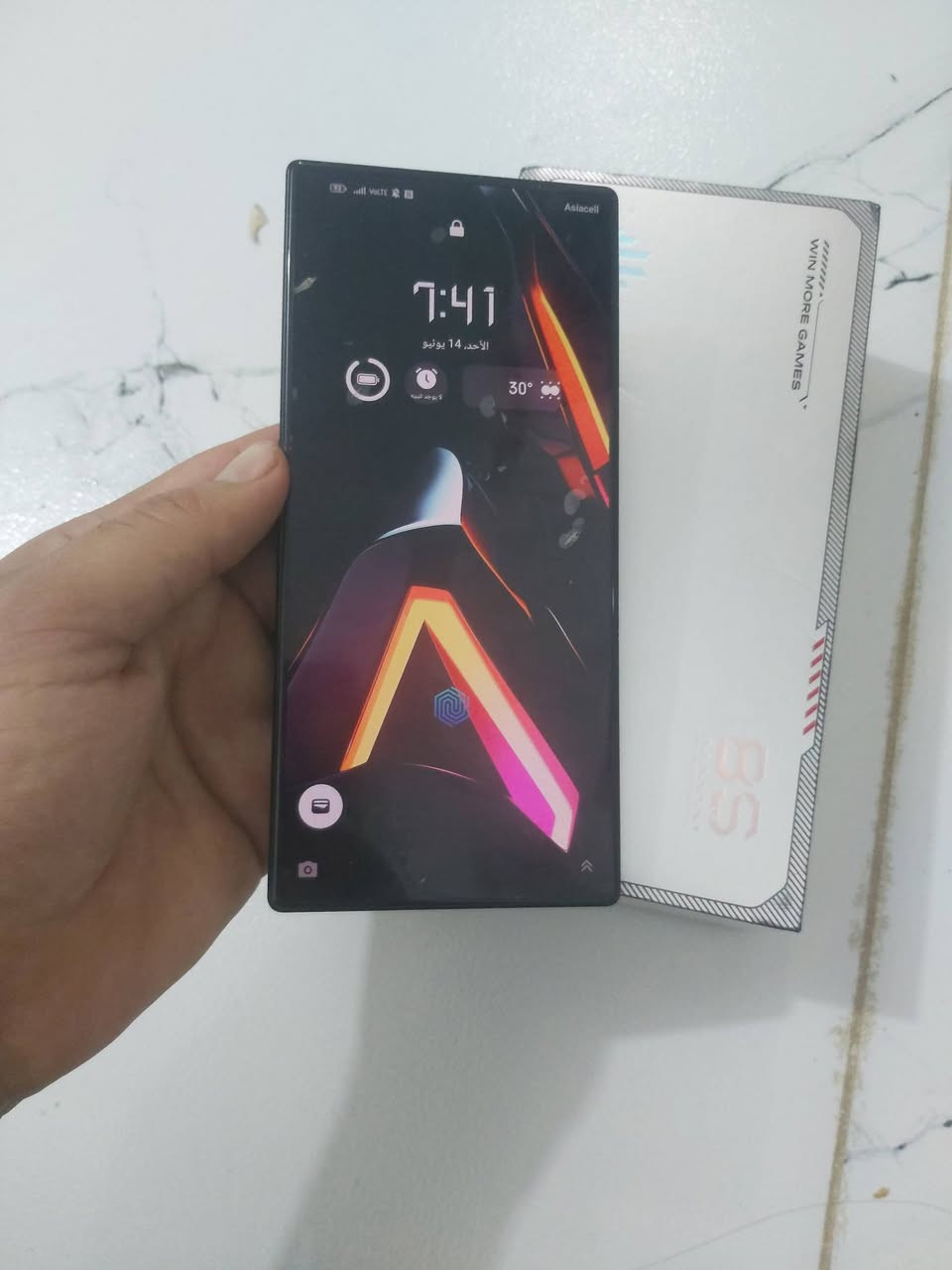 ريدماجيك8sبرو ذاكره 256
جهاز نظافه100% شخط مابيه
سعر500


**إذا كنت صاحب هذا الإعلان وتريد حذفه لأي سبب، رجاءا أرسل رسالة إلى الدعم الفني**
