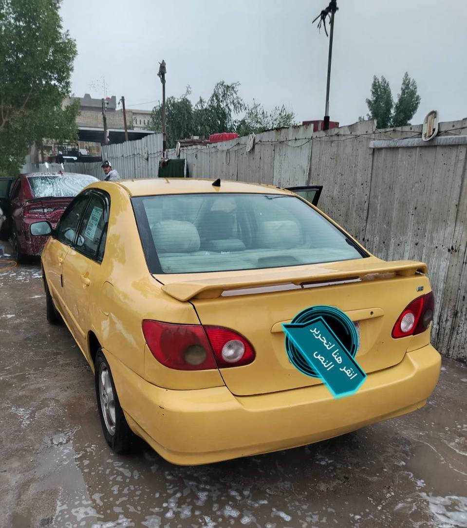 السلام عليكم للبيع كورلا نحله 2008 وارد امريكي .رقم كربلاء انكليزي مصفره هيئه وغرامات سياره حادثه الجاملغ الأيمن .ويل كب تأيرات صدر  محرك 1800  خير من الله 
دواخل رصاصي صاج مازدات جدد السياره خير من الله.السعر 73 وبيه مجال الطيبين الشراي يتصل مكاني بغداد 
/*********** هذا رقمي للاستفسار
