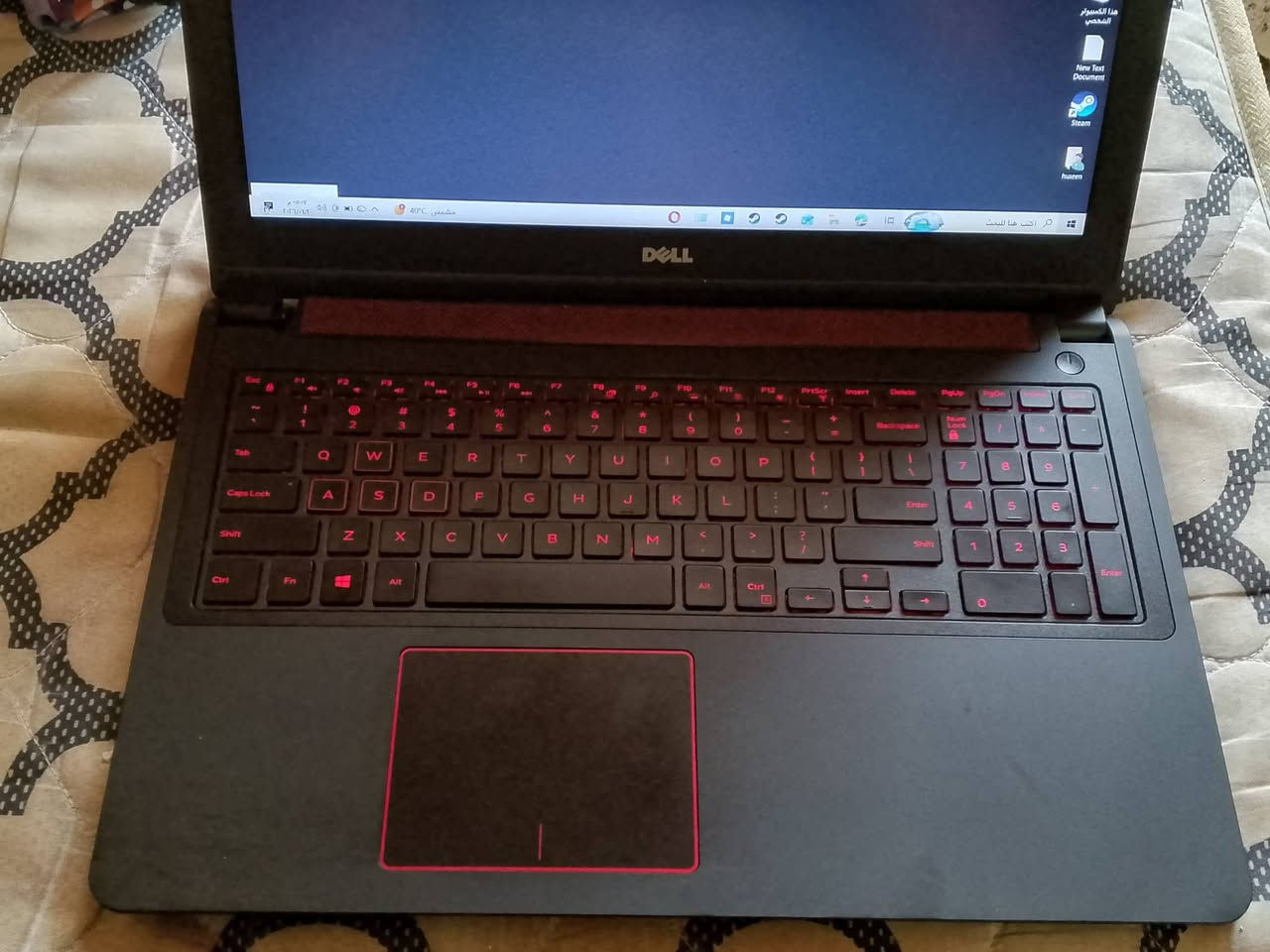 Dell Gaming Laptop GTX 1050 4GB كارت خارجي و داخلي
للالعاب و التصميم و الهندسة 
مبدل نرماده فقط لا يوجد أي عيب ثاني 
340 الف


**إذا كنت صاحب هذا الإعلان وتريد حذفه لأي سبب، رجاءا أرسل رسالة إلى الدعم الفني**