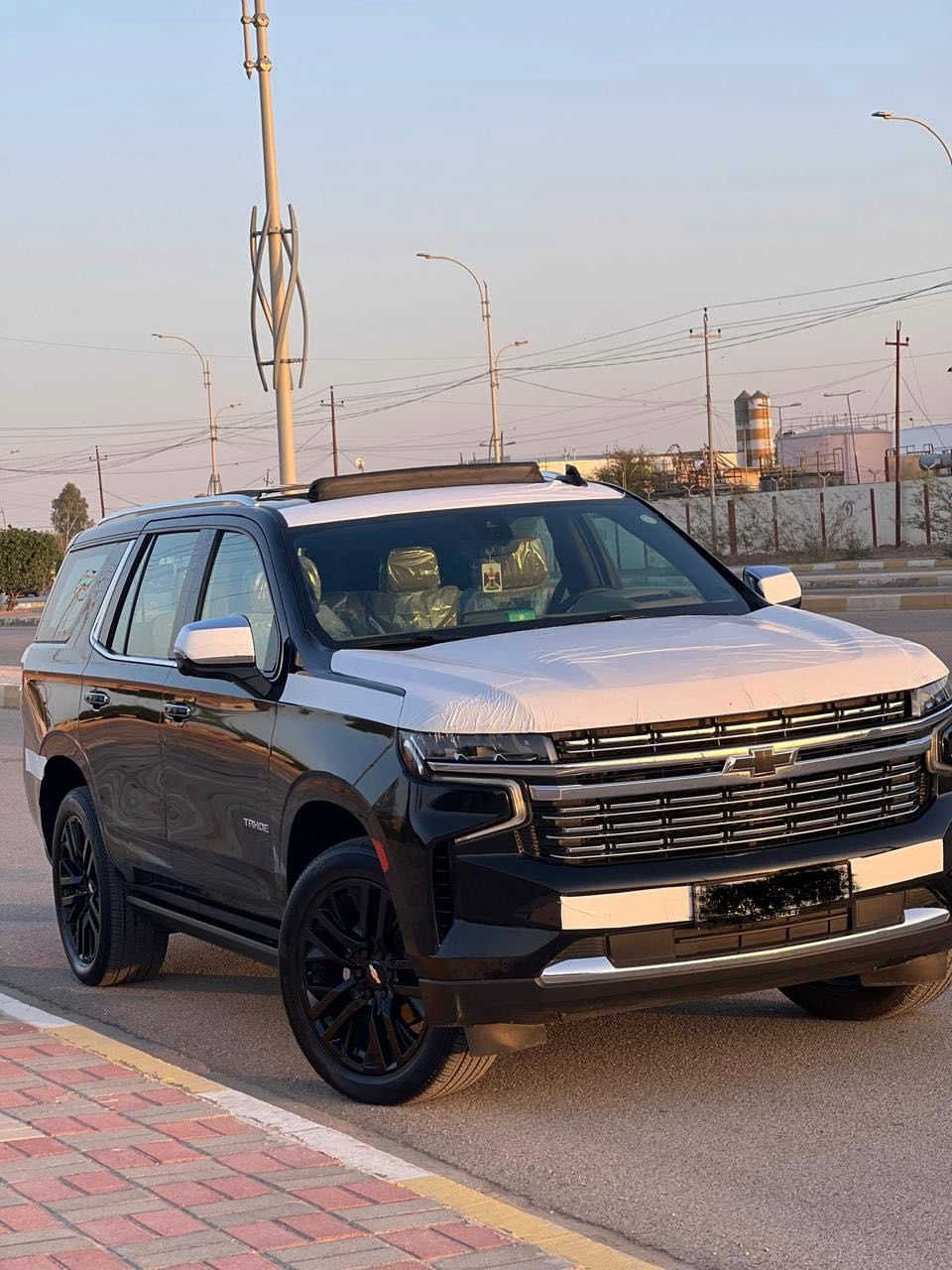 تاهو برايمر 2022 خليجي 
مغلفه ppf بل كامل داخل وخارج 
مكفوله كفاله عامه 
مواصفات پریمر فول1/1
داتاشوو
5خمس كاميرات
فور ويل (4X4)
بانوراما
جكات
داخل جلد لون حمصي
كشنات تبريد تدفئة
كشنات خلفية كهرباء
شحن لاسلكي
كيجات ديجيتال
كشن خزن ميموري
بصمة
صندوق كهربائي
ابواب بصمة
شاشة كبيرة
تشغيل عن بعد
كشنات كهربائية
رادارات
محرك 5.3 
تحكم ستيرن فول
حساسات امامي خلفي
نظام تحذير اصطدام
نظام تنبيه عند خروج من المسار
حاجب زنون
٧ راكب
نظام زنون اصلي
كروس سرعة
حساسات جانبية
نظام سير على المسار
السياره رقم سليمانيه جديد دولي باسمي 
مكفول السيارة كفاله عامه من كلشي 
 كير و محرك بشرط كفاله
كير و محرك بشرط مامفتوح
مكان السيارة الرمادي
السعر 525 وبيها مجال
الاستفسار ***********
