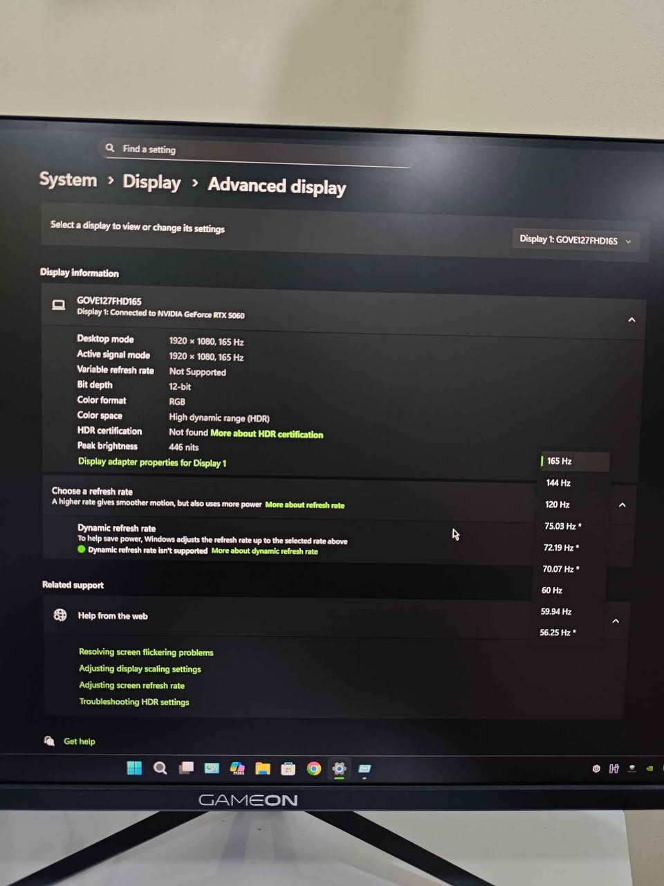 السلام عليكم
شاشة حاسبة Gameon مستعملة نظيفه
دقة FHD 1920×1080
حجم 27 انج
تردد 165 هرتز
تدعم HDR
بيها سماعات داخلية مدمجة
السعر 200 الف 
توصيل محافظات موجود ديوانية, القادسية


**إذا كنت صاحب هذا الإعلان وتريد حذفه لأي سبب، رجاءا أرسل رسالة إلى الدعم الفني**