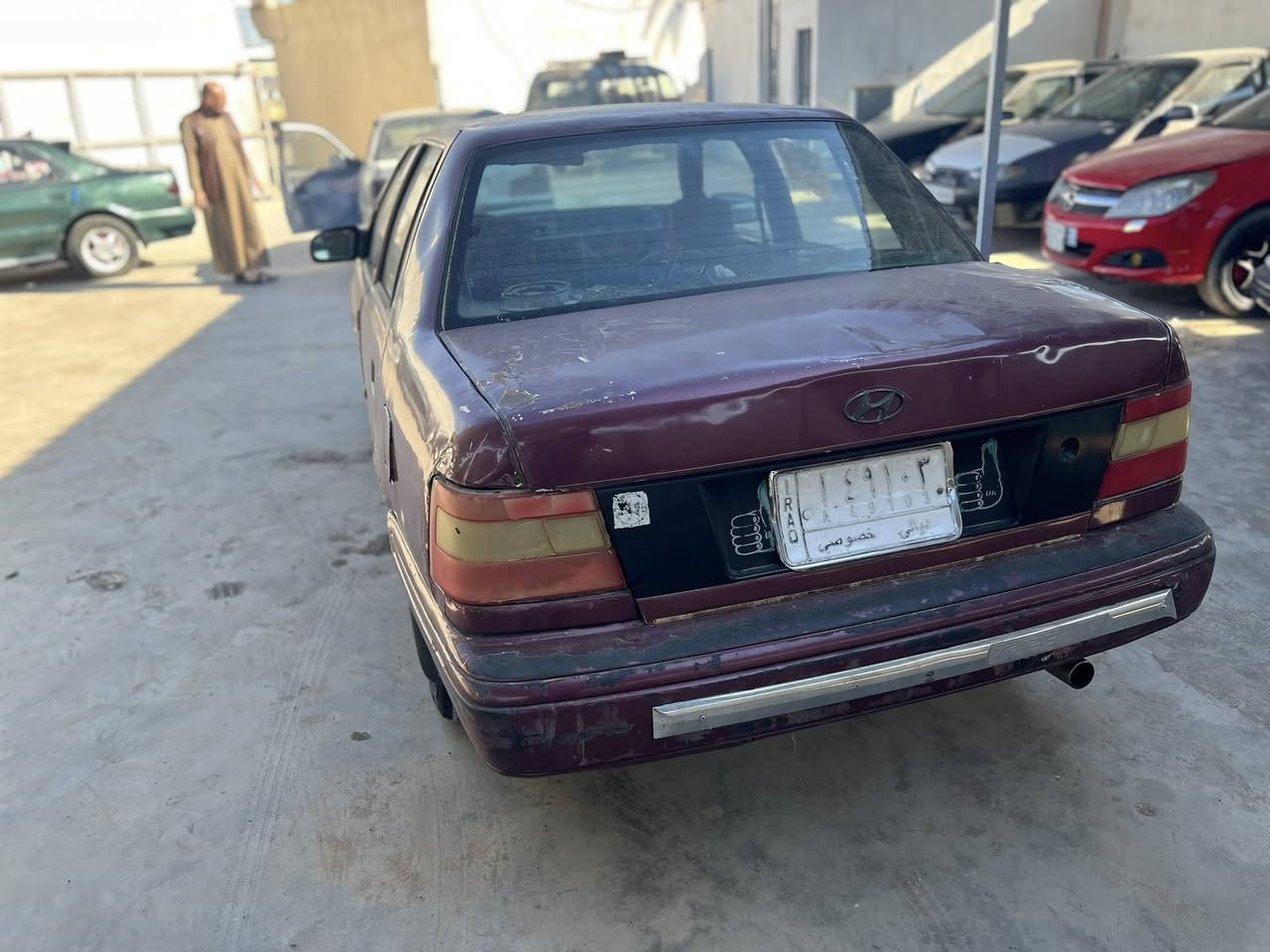 سيارة اكسلة موديل 1993 رقم ديالى سيارة جاهزة محرك جديد نوزل كهربائيات شغالة تايرات جدد باتري جديد بدون ضربة او خياس السعر 12 وبي مجال رقم الهاتف *********** مكان ديالى ناحية السلام
