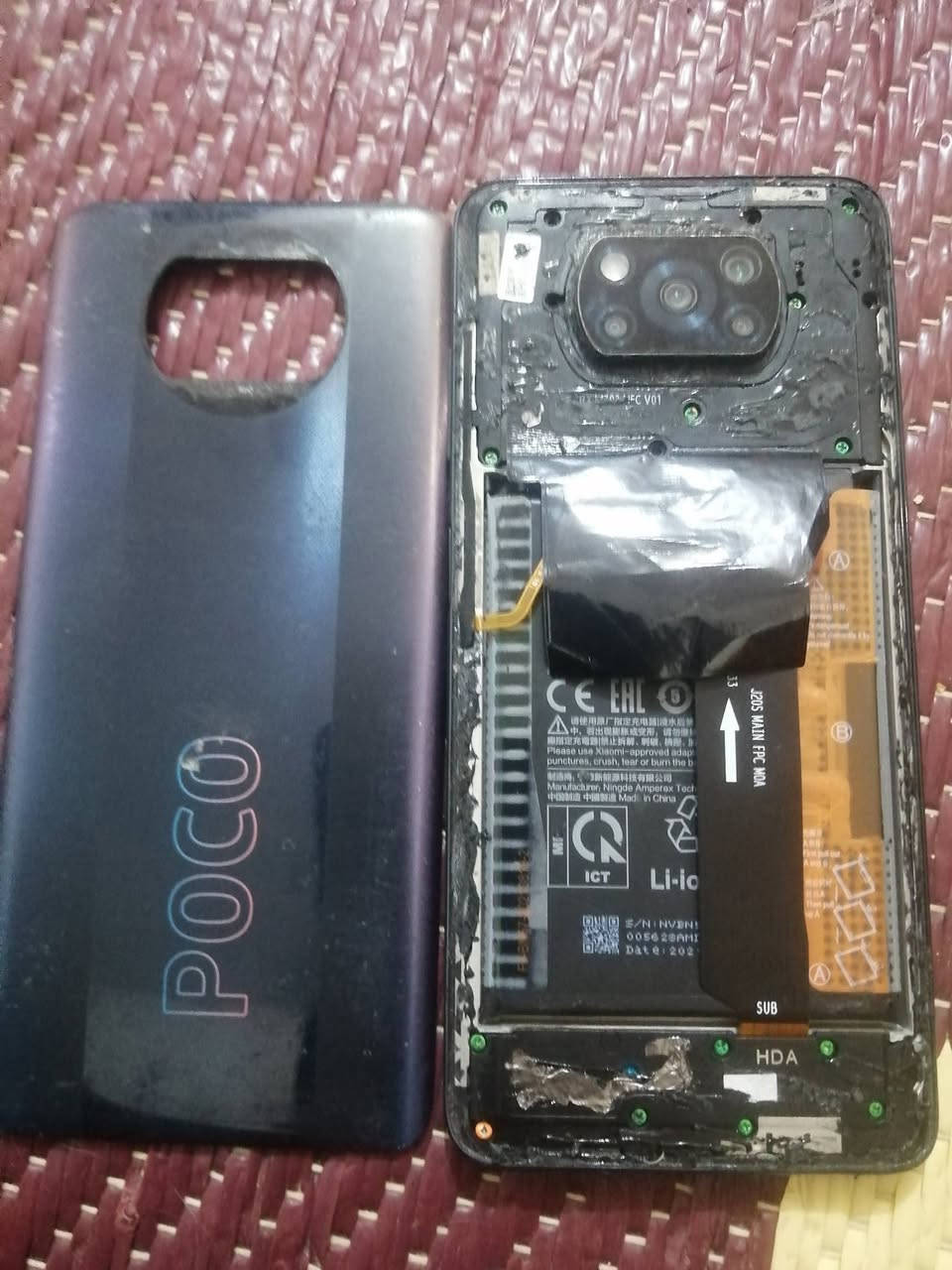 السلام عليكم جهاز بوكو x3 عاطل معالج فقط للبيع


**إذا كنت صاحب هذا الإعلان وتريد حذفه لأي سبب، رجاءا أرسل رسالة إلى الدعم الفني**