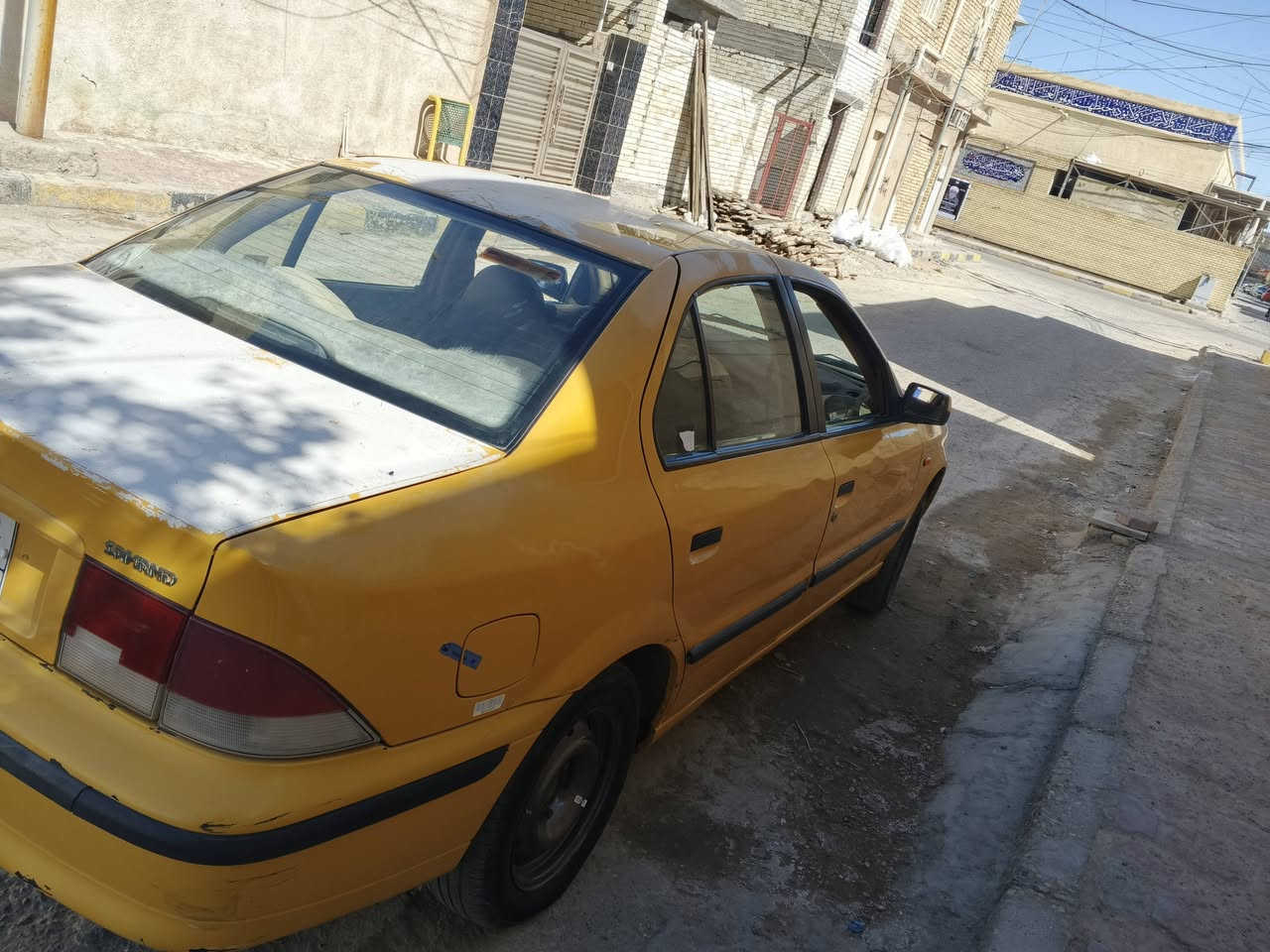 سمند 11 بسمي صدر جديد تايرات نضيفه مكينه كير خير من لله سياره بيه مبدل جاملغ امامي والباقي شوي رشات صبغ تبريد شغال مكان شهداء قرب الأسعاف فوري *********** السعر 33 بسمي شرط تحويل
