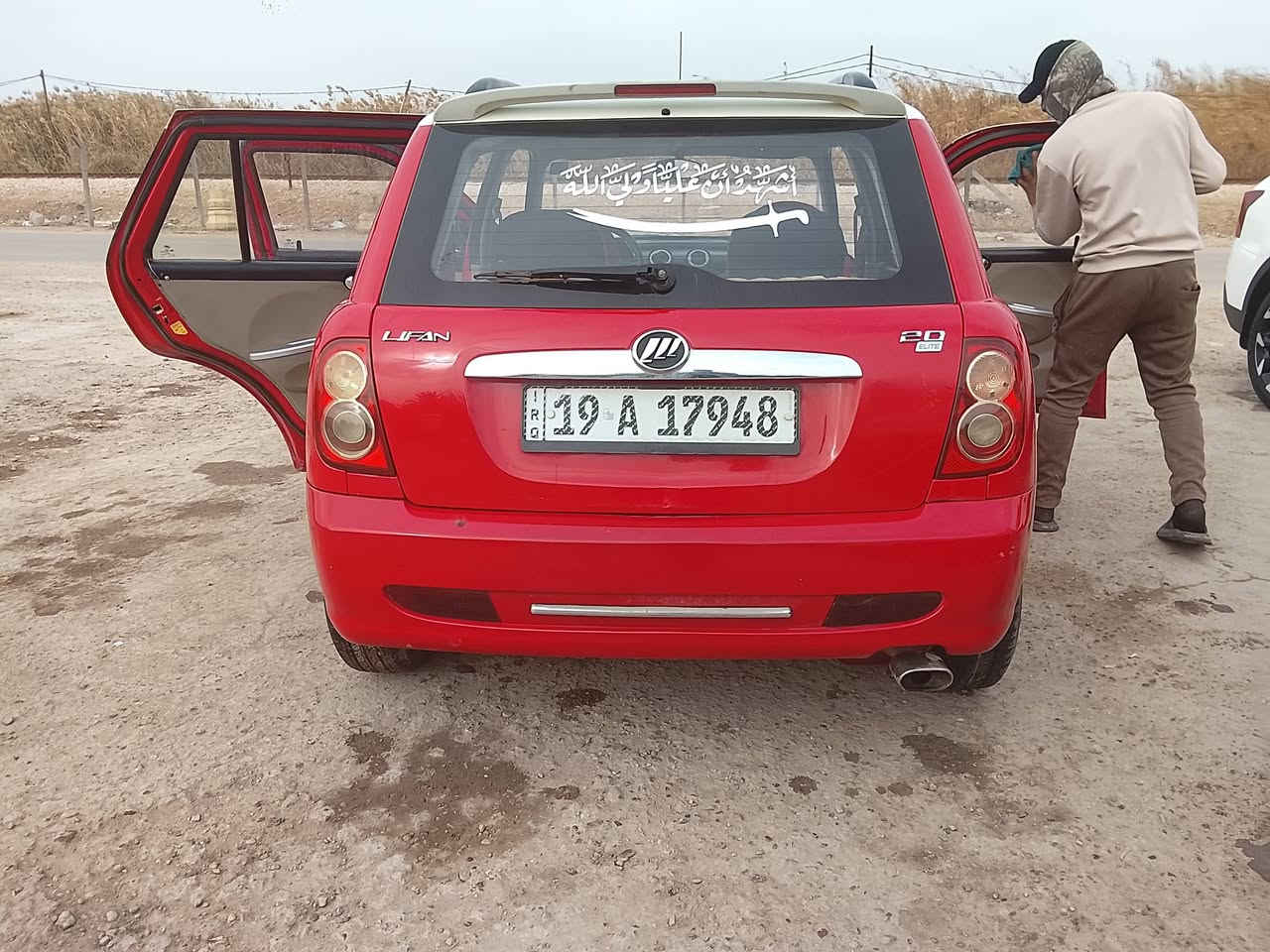 السلام عليكم للبيع ليفان 320 رقم انكليزي كربلاء بسمي سنويه 2030  تنتهي حادث جاملغ المامي جهه السائق تبديل والبنيد والجاملغ صبغ اثر جرد سياره حلوه وجاهزه كير مكينه حداديه ويل رياضي تخم تاير  مكانهه حله مركز مدينه سعرهه 38وبيهه مجال ***********
