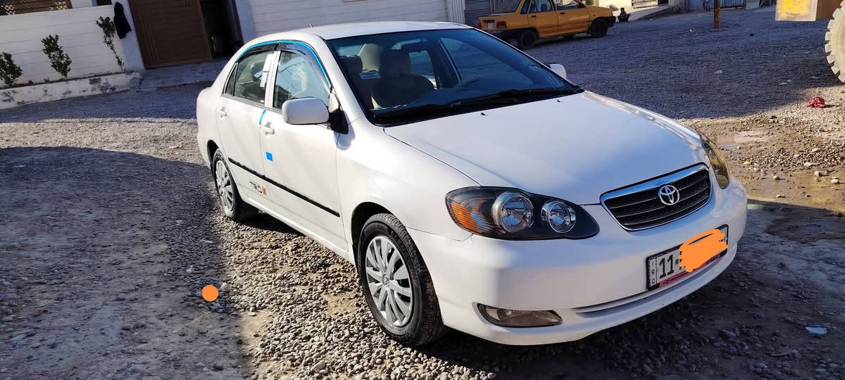 السلام عليكم ورحمه الله وبركاته رمضان كريم للجميع كورولا 2007 نحله بيها صبغ اربع قطع  السياره مكفوله كير محرك كهربائيات صدر تايرات كلها جديده مكان السياره سامراء السعر 83 وبيها مجال قليل حيل رقم الهاتف ***********
