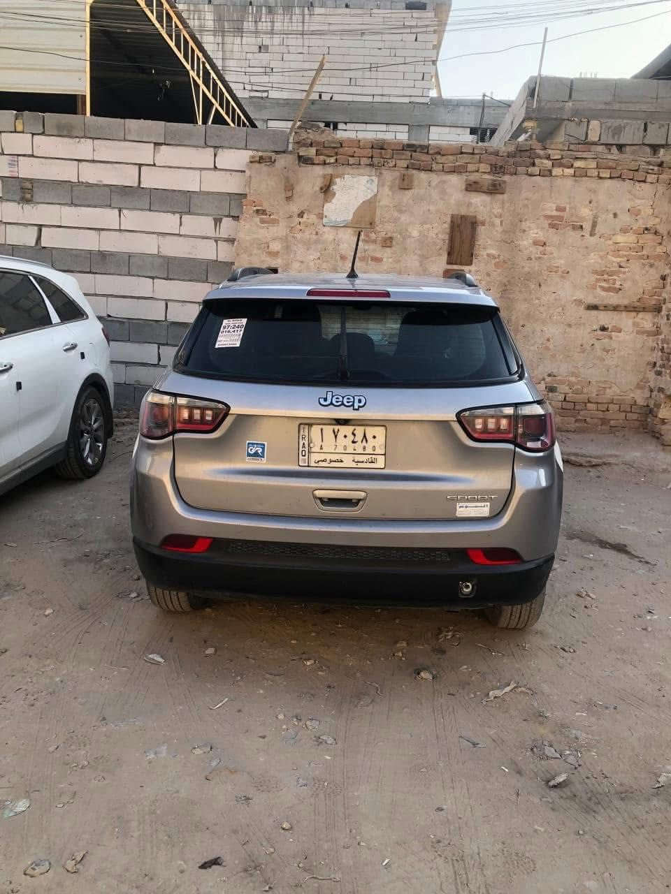 جيب كومباس بصمة موديل ٢٠١٨ وارد امريكي رقم قادسية سنوية تنتهي ٢٠٢٧ لون رصاصي شاشة خلفية تبريد عوزه غاز ماشيه ١٥٠ الف بيها تنقيص السعر 95 بيها مجال مكاني البصره ابو الخصيب  ***********
