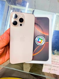 آيفون ١٦ برو ماكس • ٢٥٦ • بطارية ١٠٠٪