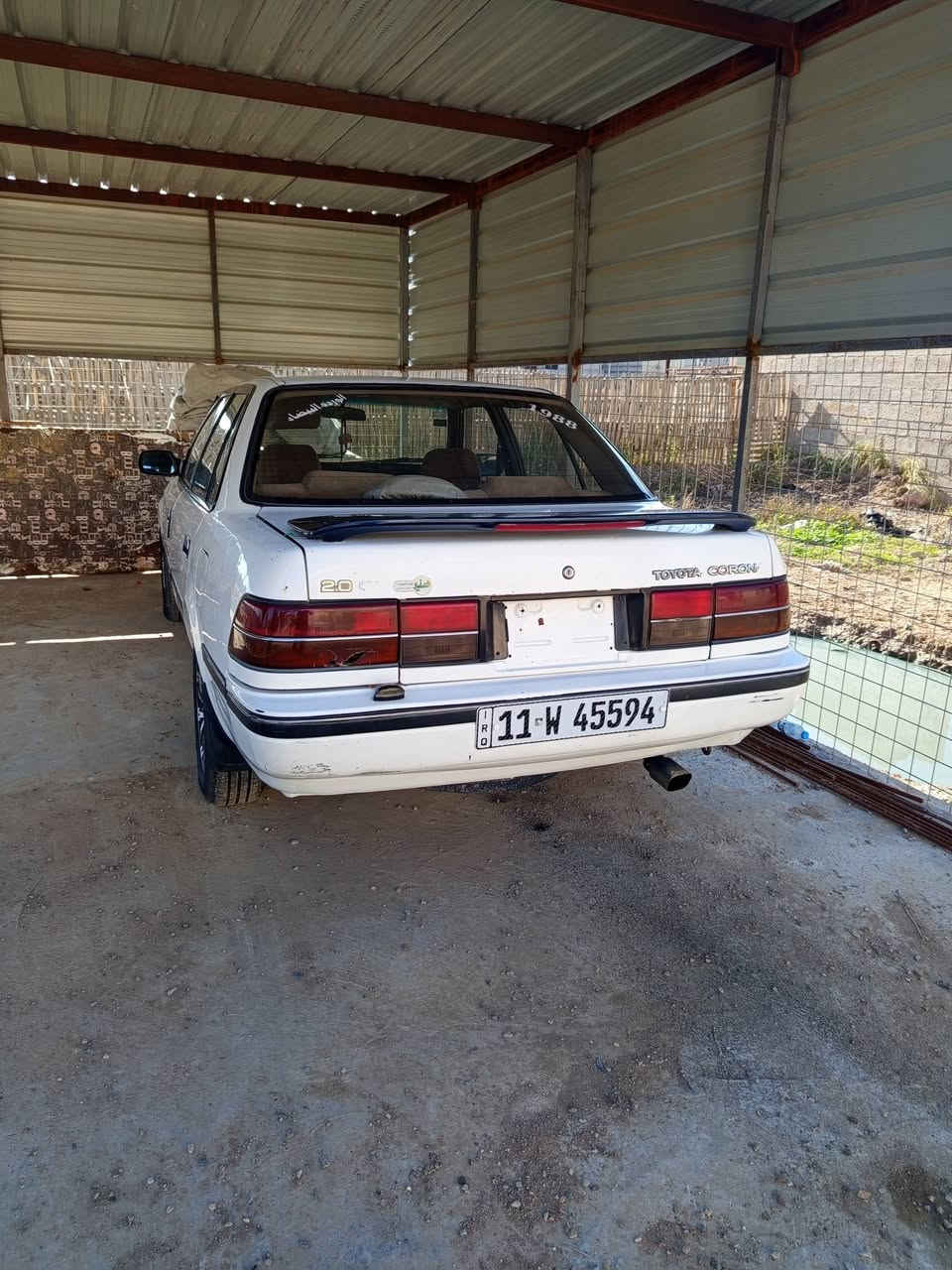 سلام عليكم كرونه موديل 88 محرك كير بلاديات سياره يمنه بلاد تخم تاير جديد صدر امامي  خلفي جديد لايتات كهربائيات كلها شغاله رقم بغداد بسمي سنويه جديده مكاني ديالى شهربان ***********
