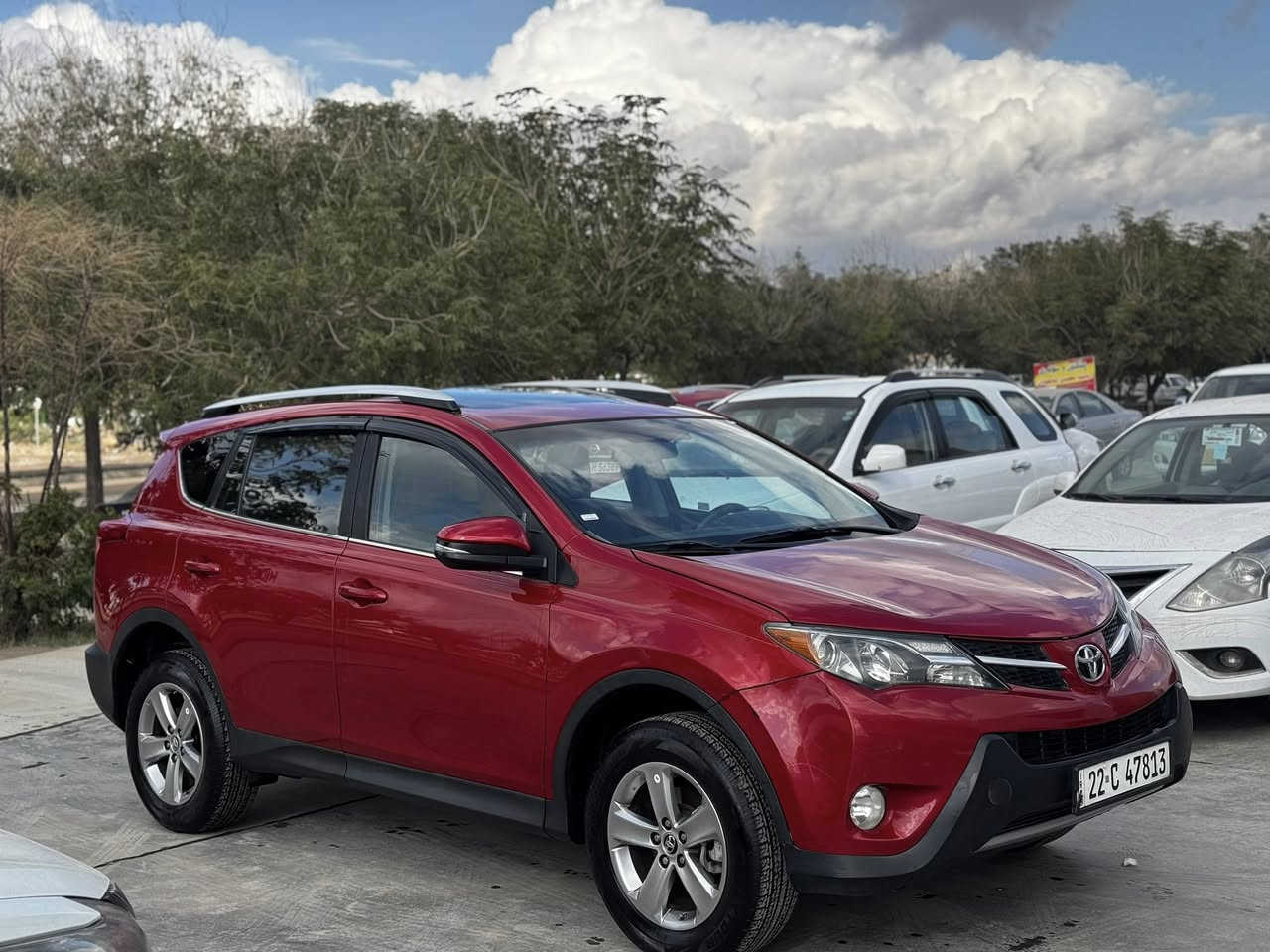 Rav4 2015 XLe
فول مواصفات
ماشيه ١٣٠
فقط بنيد صبغ
١٤٥ وبيها مجال 
عنوان قضاء كلار
***********
