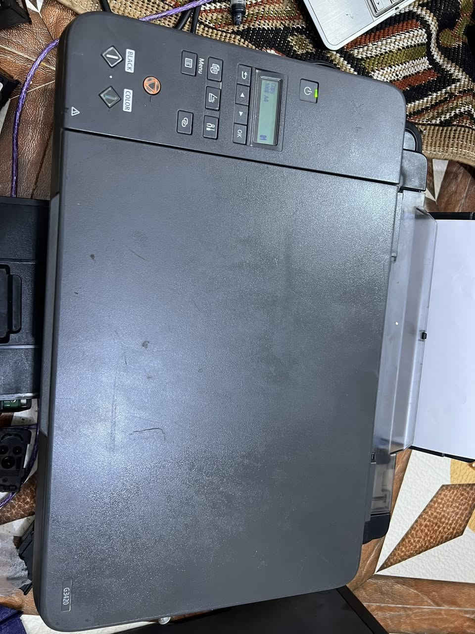 عندي هاي الطابعه كانون G3420 هاي صوره بيه مشكله خطوط بنهايه الصوره السعر 85


**إذا كنت صاحب هذا الإعلان وتريد حذفه لأي سبب، رجاءا أرسل رسالة إلى الدعم الفني**