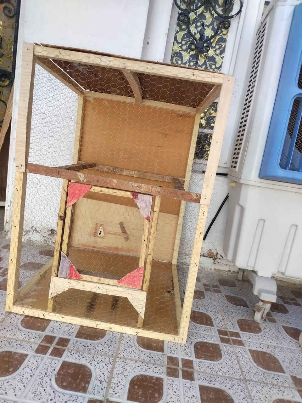سلام عليكم قفص طيور حب يرهم ال كلشي
رتفاع 90

عرض 60 نزال 60

 و لوكر ابو 3

عرض الخانه 50

ارتفاع 50

نزال 50 سعر خاص


**إذا كنت صاحب هذا الإعلان وتريد حذفه لأي سبب، رجاءا أرسل رسالة إلى الدعم الفني**