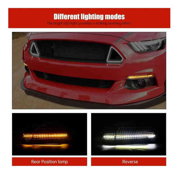 إشارات جانبية LED مع إنارة نهارية (DRL) تسلسلية خاصة للـ Ford Mustang موديل 2015-2016-2017
متوفر للدعاميات الشيلبي
والدعاميات البلاد
المميزات:
تصميم تسلسلي (Dynamic Turn Signal)
الإشارة تشتغل بشكل متدرج من الداخل للخارج، تعطي شكل رياضي فخم جداً.
وظيفة DRL (إنارة نهارية بيضاء)
تعطي خط LED أبيض ثابت أثناء القيادة نهاراً، تضيف شكل عدواني وجذاب 

عدسات مدخنة (Smoked Lens)
لونها غامق ينسجم مع أنوار الموستنك ويعطي السيارة مظهر سبورت أكثر.
إضاءة قوية وواضحة
LED عالي الجودة، رؤية ممتازة حتى أثناء النهار.
مقاومة للعوامل الجوية
ضد الماء والغبار Waterproof ومناسبة لكل الأجواء.
تركيب Plug & Play
بكل قطعه تجي 3 وايرات الاسود ينربط (بارد) وعندك الابيض (سكن) والاصفر (اشاره) ينربط مع الاشاره

استهلاك كهرباء قليل
تحافظ على عمر البطارية وما تسبب حمل زائد.
تحسين المظهر الأمامي
تغيير بسيط لكنه يرفع من هيبة السيارة و يضيف مظهر الشراسه😈

📛متواجد كل ايام الاسبوع من الساعه 3 عصرا ولغايه ال3 ليلااا📛
🟠مكاني بغداد ومتوفر فتح وشد.
🟢توصيل متوفر لكل محافظات العراق🚚
🟣 بغداد 5,000الف
🟤محافظات 6,000الف
☎️***********☎️

السعر تفضل خاص وتدلل
