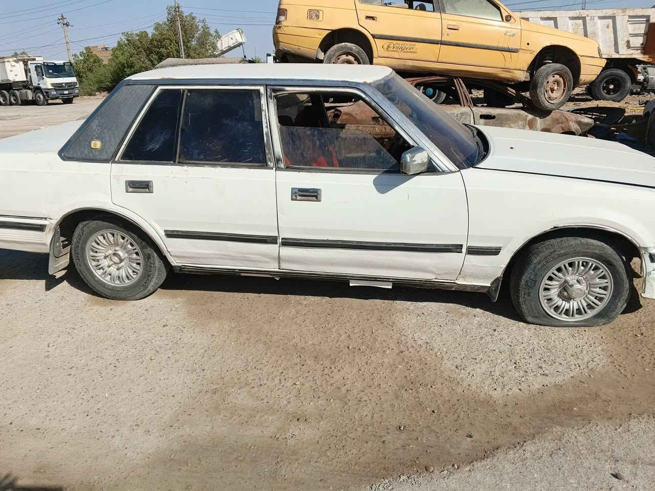 سوبر موديل 86 مكينه 2 ونص لوحات اخطاطه سيارة كير كايم بيع او مراوس السعر 15 وبيه شويه مجال  سنويه كارتونيه وبيه استلام لوحات ابيع كوم حديد بدون تحويل ***********
