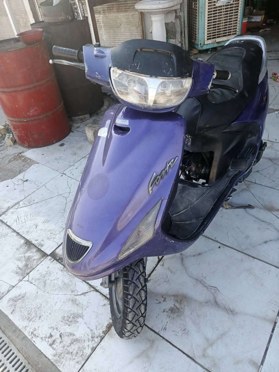 السلام عليكم كهربائيات كله شغال شلعه معدل بيها صوت كعكه خفيف دراجه سعر مناسب معروضه 300 وفيها مجال شيء بسيط ومكان النجف حي الوفاء هذا رقمي  ***********
