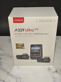 Viofo 229 • داشكام 4K • أمامي وخلفي
