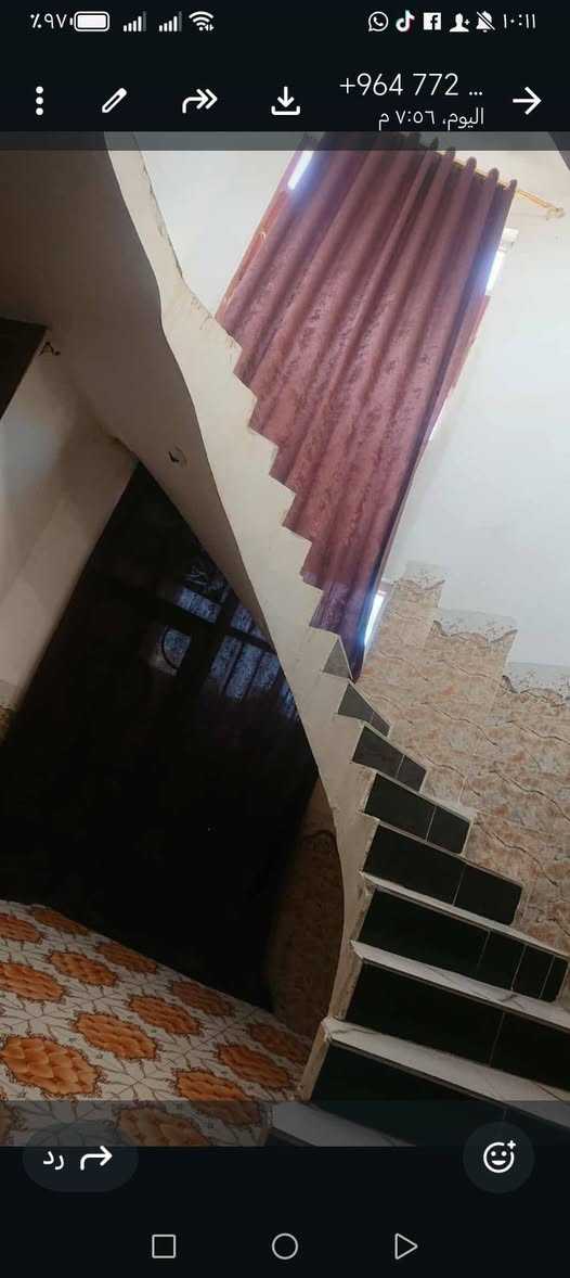 بيت للبيع 
الكوت الجديده  نهايه شارع المطحنه 
مساحه 200م ركن شارع 11م 
مكون غرفتين نوم وصاله واستقبال وصحيات داخليه وخارجيه مناور ثنين 
بناء حديث
ملاحظه بيع أو مراوس  العزه رين قوس  حي الجهاد الكريمه
البيت الكوت الجديده
الاستفسار الاتصال
***********
