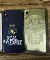 آيفونات  اكس ماكس الذهبي امبدل شاشه وبطاريه وفيس ايدي وكف ذكره256 الأس...