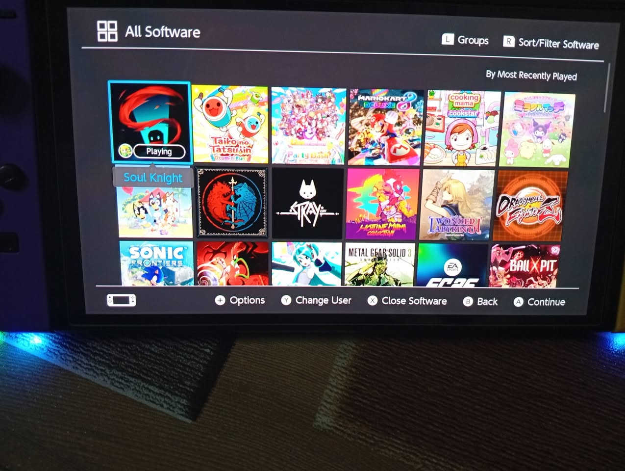 نيتندو سوج اولد مهكر نظامين اون لاين و اوف لاين ذاكره خارجيه 512 متروس العاب حالته جيده بس الظهر مالته بي خدوش الشاشة ما بيها شي و بيها لزكه حمايه و كل ملحقاته الاصليه موجوده و جوي كون اثنين تقليد بيهن ار جي بي جميله في الاماكن المظلمه و جوي كون احترافيه وزنها ثقيل مكاني البصره و متوفر توصيل


**إذا كنت صاحب هذا الإعلان وتريد حذفه لأي سبب، رجاءا أرسل رسالة إلى الدعم الفني**