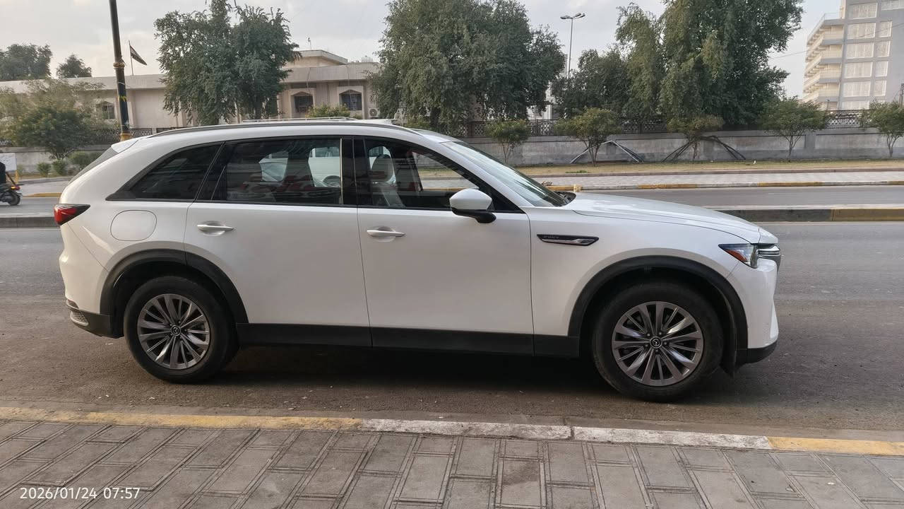 مازدا Cx-90
موديل 2024
8 راكب
ماشية 6000
فئة preferred
بصمة
دشبول شاشة كاملة
شاشة وسطية ماوس
رادارات 360 (نقاط عمياء و رادار امامي و خلفي)
مقاعد جلد
تدفئة مقاعد
اشاير مري
جنطة كهرباء
كرسي السايق كهرباء 
اوتو هولد
نظام نزول منحدرات
السيارة دفع رباعي شلعة و معدل و عزل و رزانة ماشاء الله
محرك 2.5 اربعة سلندر PHEV بلگن هايبرد
الشحنة الوحدة تمشيك 44 كيلو
السيارة وارد امريكي حادث سطحي جداً بالباب الخلف السائق بدون صبغ او تبديل باقي السيارة مكفولة
ايرباكات 2 طاكة بردة جهة السايق و ايرباك اللي داخل كرسي السايق فقط
السيارة مرقم بغداد الماني و كاملة
السعر 285 و بيها مجال
***********
