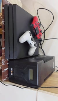 بلي 4برو مهكر 1تيره وبيه 10 ألعاب وياه جوستكات 2 وياه يو بي إس 1500 لو...