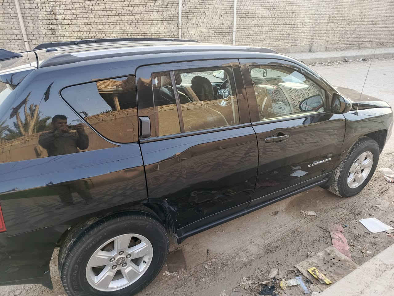 السلام عليكم جيب كومباس مديل 17 كلين بيهه طخات داخله البيع أو مراوس مكاني ذي قار  السعر 117/***********
