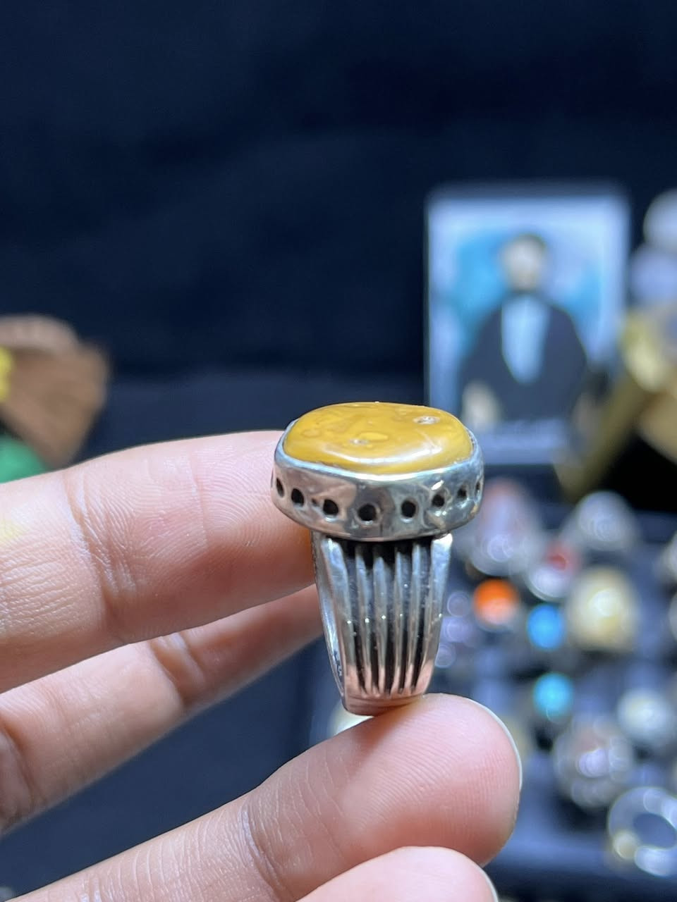 خاتم داودي  ملاكط
صياغة يدوية

الشراي***********

المكان بغداد حي اور
