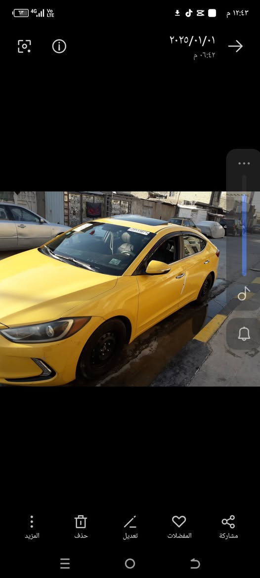 السلام عليكم
الانتره موديل 17 امريكي  فول المتد واحد على واحد
رقم بغداد
حادث باب الساىق سياره حلوه 
فتحه 
بصمه
كشنات جلد امامي خلفي هيتر 
اشاره بالمري 
رادار جانبي
شاشه اعطال كبيره بلوتوث 
شاحن 
زنون اصلي عالي ناصي 
صندوق ذكي يفتح عند الاقتراب
اضاه في اليده عند الاقتراب
السياره دوشمه كاعيات وصندوق 
السياره ليبل واحد بدون تبديل 
تخم تاير 
تبريد تدفئى كلها شغاله
السياره كير مكينه خير من الله الاصرف ولابخار وبعد بيها مواصفات هواي
مصفره هيئه والسياره بسمي 
سنويه الحد 2029
سعر 133
الإتصال ***********
المكان بغداد للبلديات..
