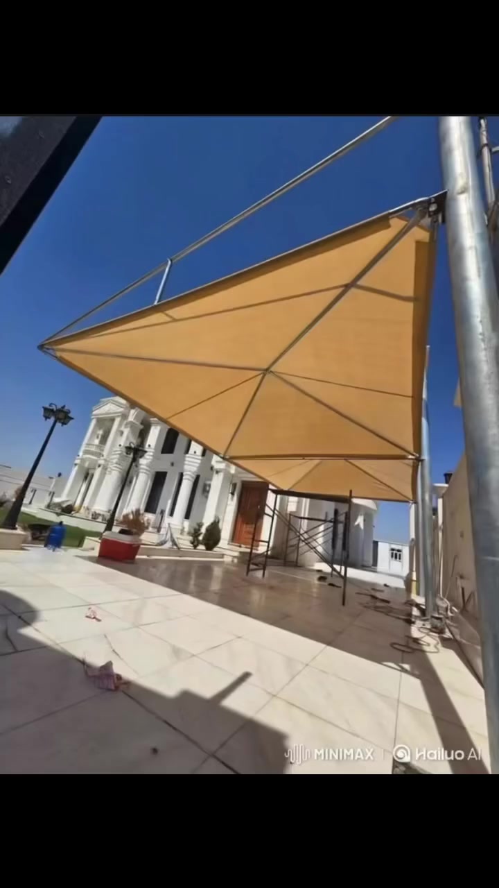 وداعاً لي حر الصيف💥🥵🫠🏜️
يعلن مكتب الرحمة للمظلات الهرمية  والمضلات 
الكيس بان لعمل كافة المضلات الثابته المفصليه وبأسعار تنافسيه جدا ومستعدين للعمل بجميع دوائر الدوله (#مستشفيات #دوائر #حكومية
تحت إشراف كادر هندسي وفني متخصص لأضهار مايروق لكم
مظلات حديثه حسب الطلب ومتعدده القياسات حسب رغبه الزبون 
1️⃣ قماش نت (مسلح)
المصنوع من مادة البولي ايثلين عالي الكثافه(HDPE)🇯🇵 
يدوم ل أكثر من 10 سنوات 
مقاوم لضروف البيئه ويقلل درجه الحراره  الى12 درجه مؤيه تحت المظله  لاحتوائه ع مسامات تسمح عدم تسريب الحراره تحت المظله
 وبنسبة ضل 90%
 ويتحمل درجة حراره - 30_الى70درجه  مؤيه
تتوفر جميع الأوان 🟢🔵🟣🟤⚫⚪

2️⃣ الاعمده من الحديد المغلون   (٦ انج ) ثقيل 
3️⃣ الاذرع بوري مغلون ( ٢.٥ ملم )
4️⃣ نستعمل الحديد المغلون وليس المصبوغ بعكس الحديد العادي الذي يسبب صدئه اتساخ القماش 
5️⃣ التركيب يكون ع هيئه براغي🔩 

ما عليكم سوى الاتصال فقط 
***********
 #المنصور #بغداد #العراق #الموصل #الرمادي #كربلاء #البصرة #بابل #مشاهيرالعراق
