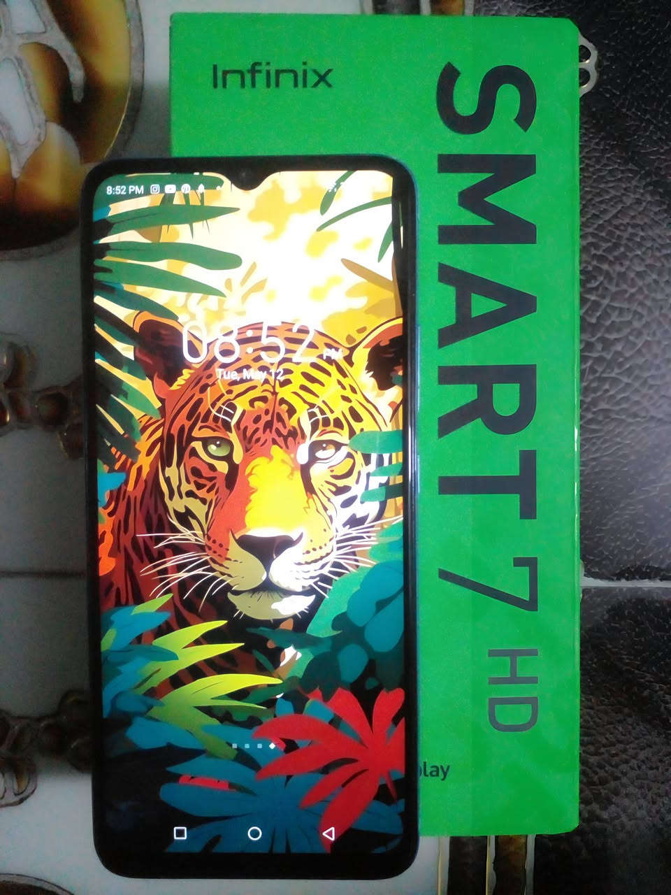 السلام عليكم
جهازين للبيع نضاف واستخدام شخصي خفيف مستعجل عل بيعه

━━━━━━━━
1. Samsung Galaxy A02
━━━━━━━━
- الذاكرة: 64GB | الرام: 3GB
- الشاشة: 6.5 إنج HD+، شاشة وكالة اصلية بدون اقل فطر
- المعالج: MediaTek MT6739 المتواضع مناسب للتصفح والالعاب الخفيفه 
- الاصدار: اندرويد 11 قابل للترقيه
- الكاميرا: 13MP + 2MP خلفية، 5MP أمامية
- البطارية: 5000mAh تدوم ليوم كامل
- الحالة: ممتاز جدا ونظيف الهيكل نظيف 95%
- السعر: 50 ألف دينار

━━━━━━━━
2. Infinix Smart 7 HD
━━━━━━━━
- الذاكرة: 64GB | الرام: 4GB + رام ممتد
- الشاشة: 6.6 إنج HD+، شاشة وكالة اصلية
- المعالج: Unisoc SC9863A ثماني النواة مناسب للتصفح والمهام اليومية والالعاب الخفيفة
- الكاميرا: 13MP + AI خلفية، 5MP 
- البطارية: 5000mAh
- مميزات اضافية : تصميم مبتكر ومقاوم للبكتيريا، مستشعر بصمة خلفي + فتح الوجه ، فلاش امامي ، استوديو موسيقى + تحسينات صوتية DTS Audio processing، ميزات تصويريه مدعمه بالذكاء الاصطناعي 
- الملحقات: شاحن وكارتونة الجهاز بملحقاته موجودات
- الحالة:  اخو الجديد نظيف97% 
- السعر: 60 ألف دينار

━━━━━━━━
تاخذ الجهازين سوا بسعر 90 الف دينار قفل

 فحص قبل الشراء
التواصل خاص او اترك تعليق المكان الرضوانية او قرب البياع - بغداد
━━━━━━━━


**إذا كنت صاحب هذا الإعلان وتريد حذفه لأي سبب، رجاءا أرسل رسالة إلى الدعم الفني**