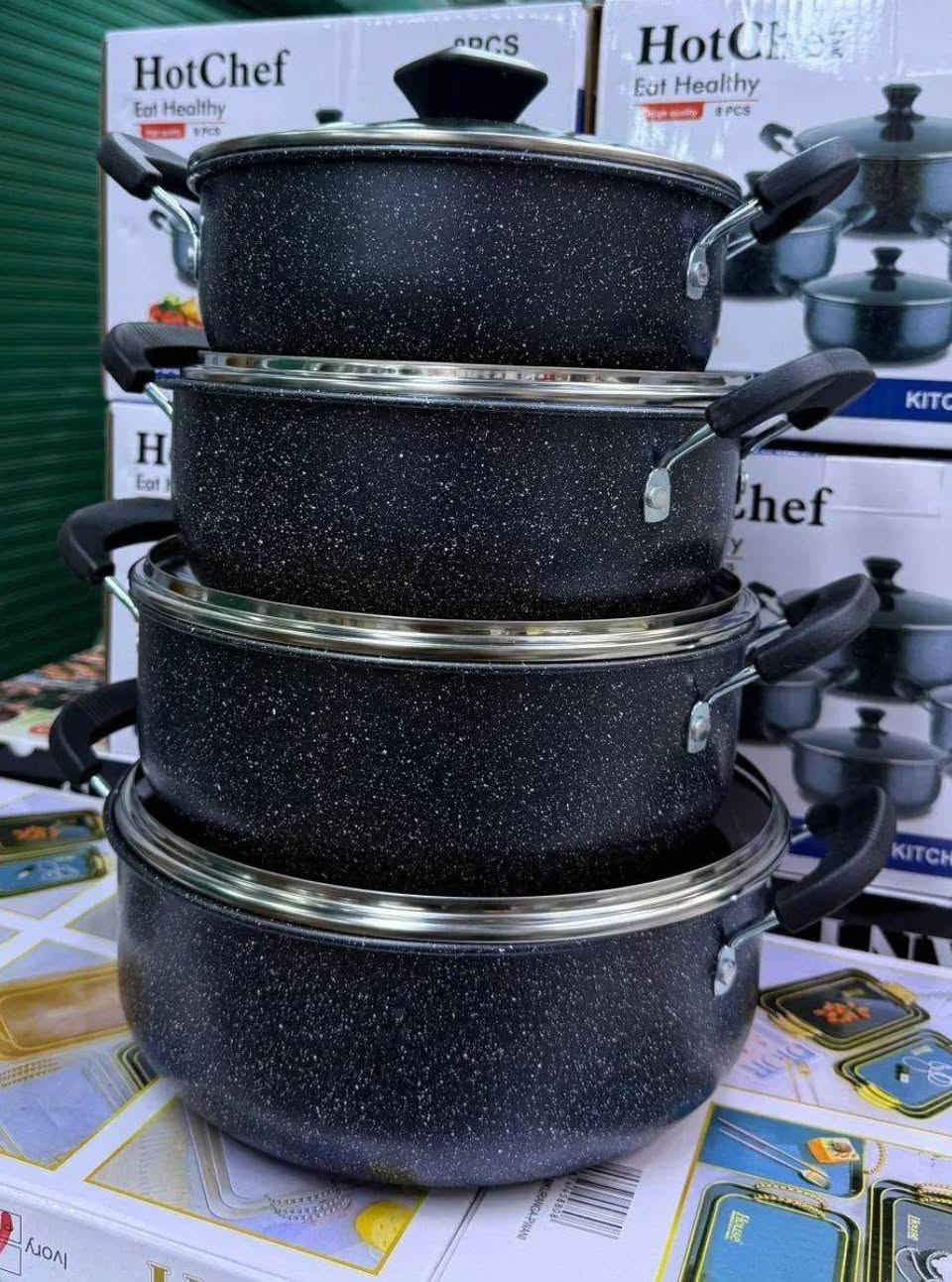 🛑 تحطيم الأسعار 🛑
سيت قدر ديفال السعر 24 الف
مجمع الكرار للمواد المنزليه و المطبخ و المستلزمات
💥 تخفيضات 💥 تخفيضات
💢حاجة الف دينار
 شارع عمارة صگير مقابل مخزن مدرسة سومر
🛑تحطيم الأسعار 🛑
 ***********
***********
