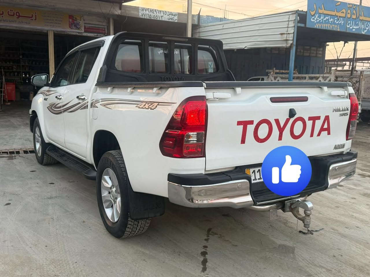 سلام عليكم بيكم هاييلوكس 
2018 السونار موجود بل منشور 
للبيع فقط            السعر 265
للستفسار ***********
بغداد.
