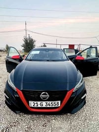 نيسان التيما موديل ٢٠٢٠ فئة sr اللون اسود  بأسمي حادث ممنوعات أمريكا ح...