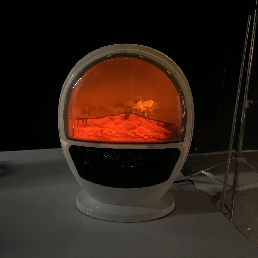 � مدفأة فاخرة بتصميم لهب واقعي – دفا وجو بنفس الوقت! 🔥

حوّل برودة الشتاء إلى دفء مريح مع هذه المدفأة الأنيقة ذات التصميم العصري الشبيه بالكبسولة الفضائية.
تجمع بين حرارة قوية وإضاءة لهب ثلاثية الأبعاد تمنح المكان لمسة دافئة وفاخرة.

✨ المميزات:
	•	🔥 تأثير لهب واقعي يخلق أجواء مريحة وساحرة في أي غرفة.
	•	💨 تسخين سريع بفضل شبكة التدفئة الأمامية عالية الأداء.
	•	🔇 هادئة جدًا – مناسبة لغرف النوم والمكاتب.
	•	⚡ استهلاك منخفض للطاقة مقارنة بالمدافئ التقليدية.
	•	🔒 آمنة ومزودة بقاعدة ثابتة تمنع الانزلاق ومؤشر تحذير.
	•	🎨 تصميم أنيق يضيف لمسة ديكور حديثة لأي مساحة.

💡 مثالية لـ: غرف النوم – الصالات – المكاتب – الكافيهات – الديكور الشتوي.

✨ دفا… وذوق… ونور لهب يخلي الجو أحلى