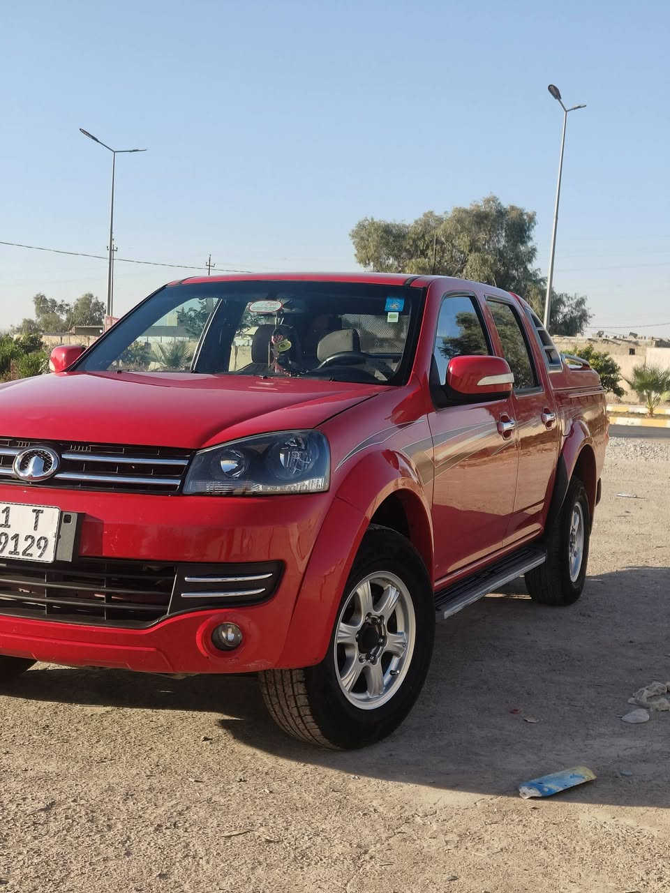 موديل :2020    الرقم : بغداد الماني مشروع وطني
جديده بمعنا لكلمه 
سنويه جديده إلى 2032 
سعر  125 وبيه مجال 
سياره جديده بمعنا لكلمه مكفوله
 حداديه تبريد ثلج تواير جديده  كلشي جاهز شاشه  كامرات خلفيه 

مكان سياره : ديالى     
استفسار اتصل على رقم .***********
