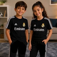 تراك ريال مدريد • اسود فحم • مقاس ٨/٩
