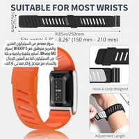 سوار سيليكون • متوافق WHOOP 5 • موصل معدني