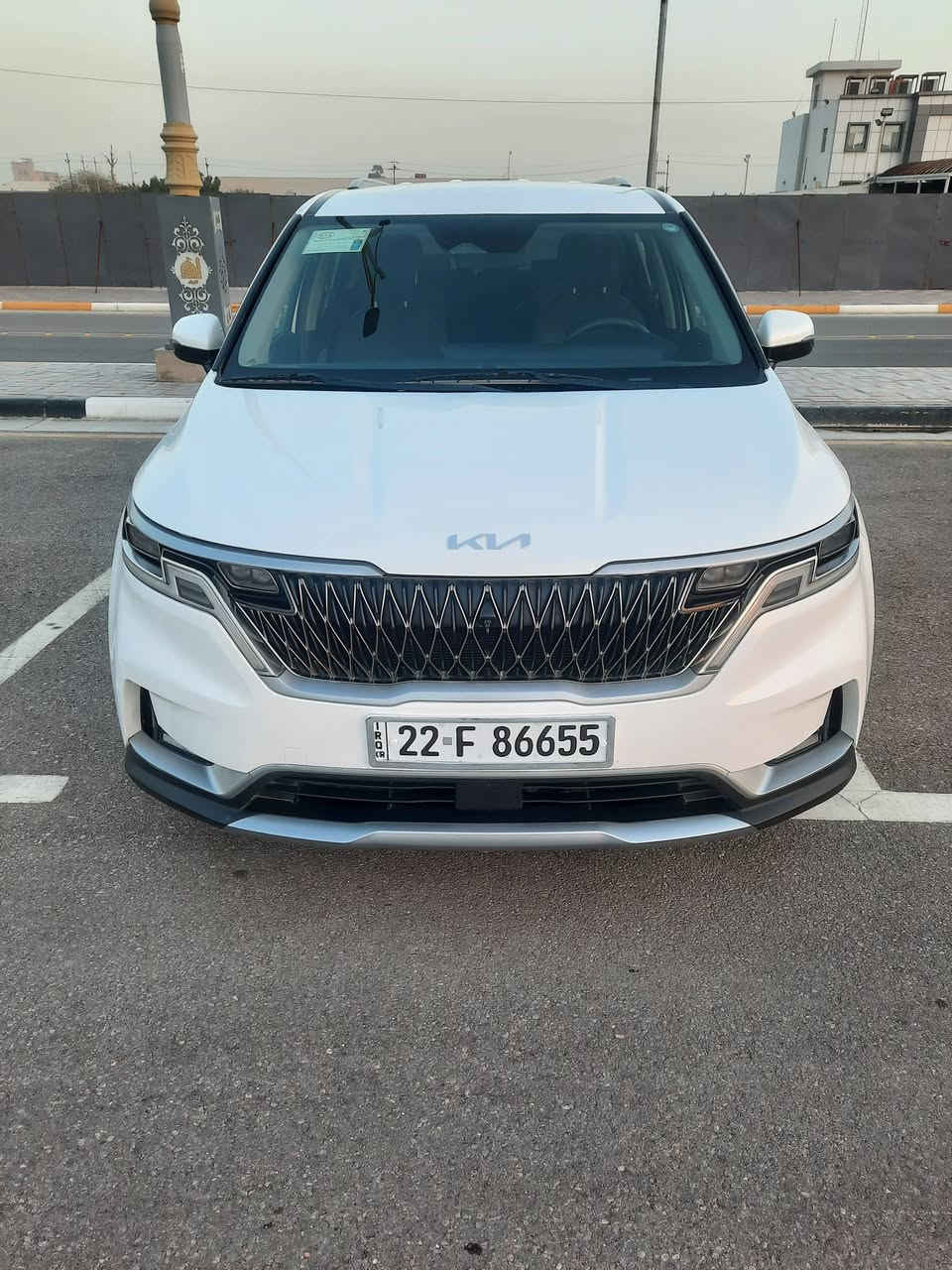 سلام عليكم الاستفسار *********** السعر 225 كيه كرنفال موديل 2022 وارد امريكي حادث نص جملغ امامي نفسه ليبل واحد ولباقي صور الحادث بلمنشور مكفول كفاله عامه السياره جديده جداا. محرك 6سلندر بانزين كير محرك حداديه تبريد مكفولات تخم تأير جديد السياره بررغي مامفتوح بيه موصفات شاشه كامره امامي خلفي بيبان كهرباء اشاره بلمرايه رادارات حساسات خلفيه اماميه تحكم جهتين. بصمه هندربريك بصمه تبريد مركزي بعد بيه موصفات السياره شخط مابيه مكفوله من شخط وبارد رقم اربيل نكليزي سنويه وهزه جديده اسعر 225
